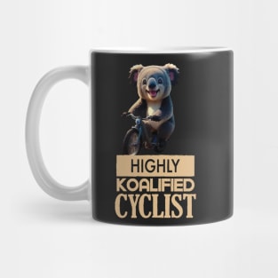 Just a Highly Koalified Cyclist Koala Mug